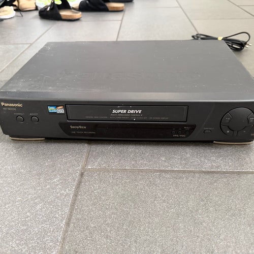Panasonic NV-SD230 VHS-spelare