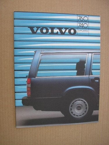VOLVO Försäljningsbroschyr 745 765 5-Portes 1986