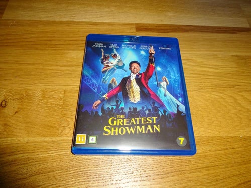 Bluray-film: The greatest showman (Hugh Jackman, Zac Efron)