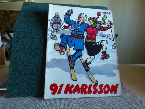 SERIEALBUM JULALBUM 91 KARLSSON 1963 SEMIC ALBUM