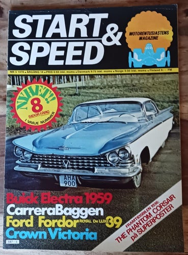 Start & Speed - Motor Entusiastens Magazine / Nr 5 1978