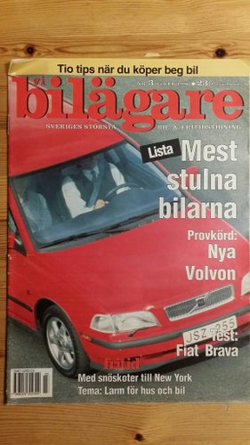 Vi bilägare nr 3 1996: Toyota Mega Cruiser, Volvo S40/V40, Fiat Brava