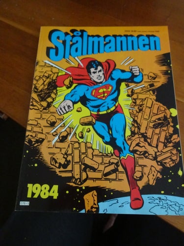 Mycket fin Stålmannen Presentalbum 1984