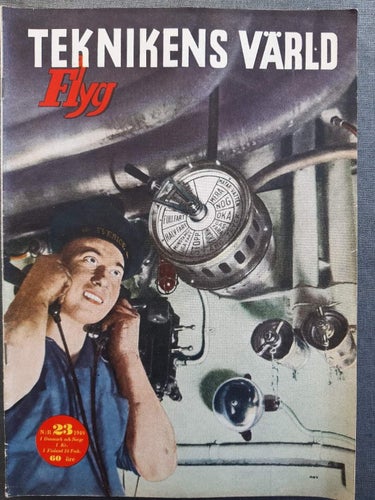 Teknikens Värld nr 23 1949: Teknik, flyg, motor och hobby