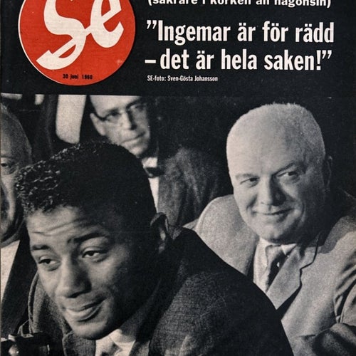 Se 26 1960 Ingemar Johansson, Floyd Patterson, Jane Mansfield, Adolf Eichmann
