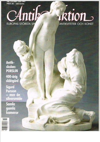 ANTIK & AUKTION 1987 Nr 1-12 - komplett årgång 11 tidningqr