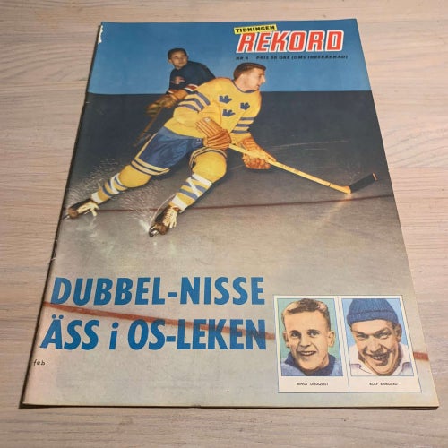 Tidningen Rekord Rekordmagasinet 1960 nr 6