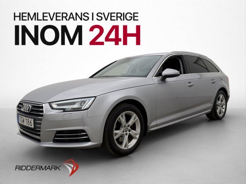 Audi A4 Avant 2.0 TFSI 190hk Drag Kamera Döda-vinkel Cockpit