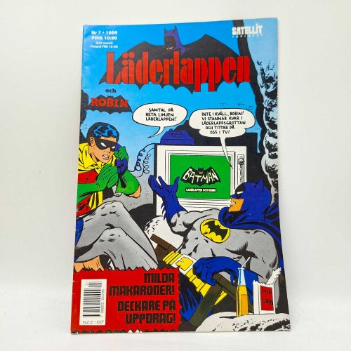 Läderlappen och Robin nr 7 - 1989