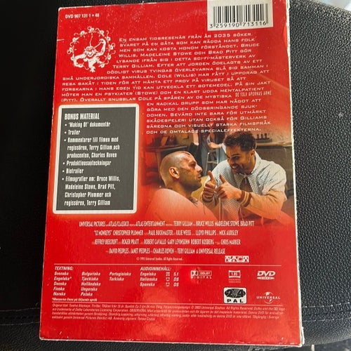 De 12 apornas armé (12 Monkeys) Special Edition DVD