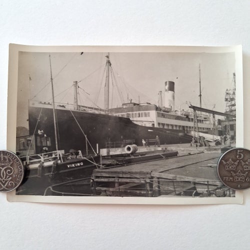 Eleganta Passagerarfartyget S/S Britannia I Göteborgs Hamn 1932