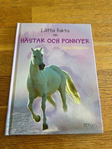 Lätta fakta om hästar och ponnyer av Anna Milbourne, Berghs förlag