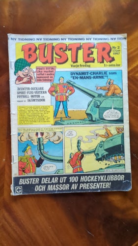 Buster serietidning nr 2, 1967