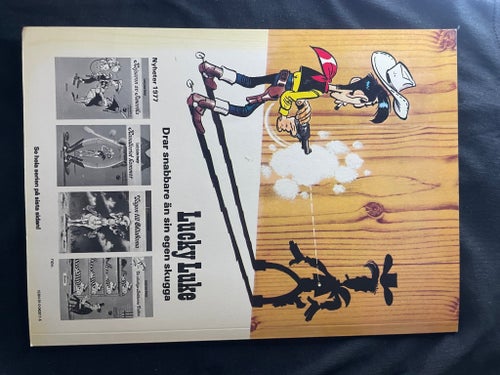 Lucky lukes äventyr Vägen till Oklahoma - Morris & Goscinny - 1977 1:a upplaga