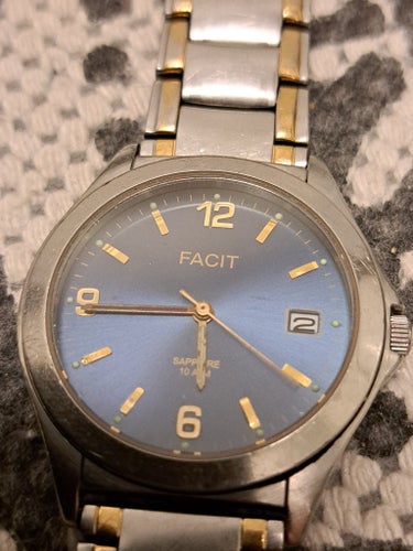 Facit Armbandsur - Stål