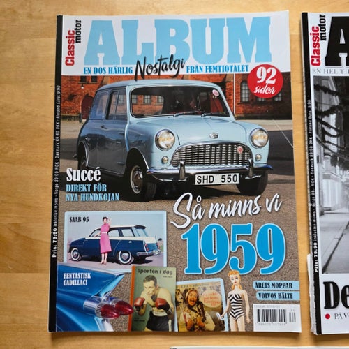 Classic Motor ALBUM nr 26,28,30 ~ veteranbilar klassiska bilar
