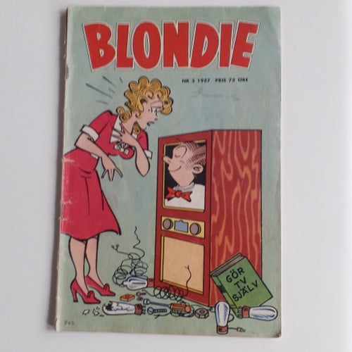Blondie nr 2 1957 ( Serie tidning )
