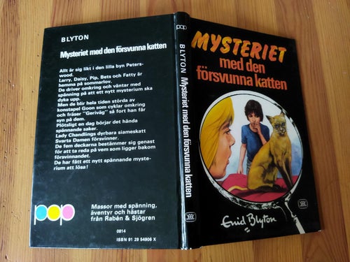 Mysteriet med den försvunna katten - Enid Blyton. bok, Very Fine