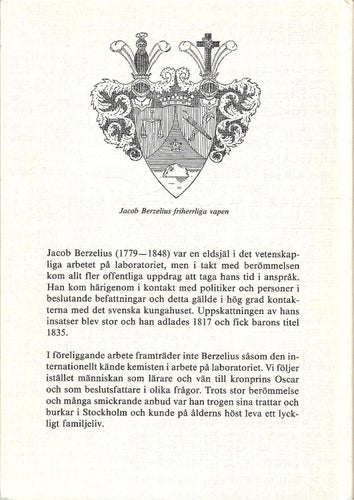 Jac. Berzelius i de kungliga kretsarna