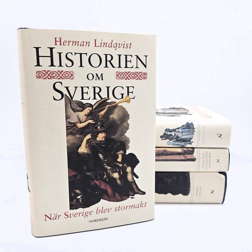 Historien om Sverige - 4 volymer - Herman Lindqvist