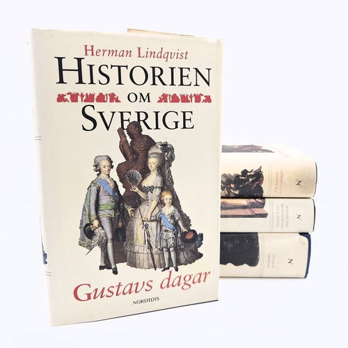 Historien om Sverige - 4 volymer - Herman Lindqvist