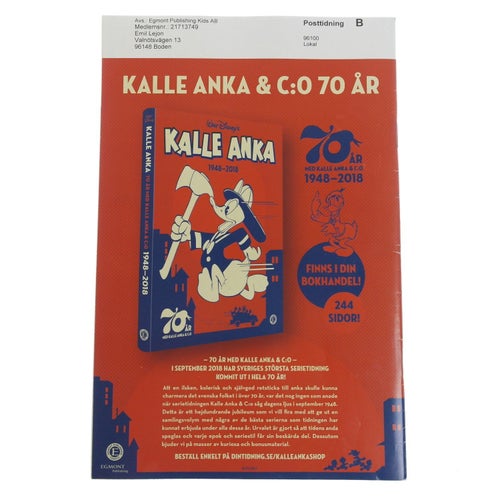 Kalle Anka & C:o - 2018 - NR 42