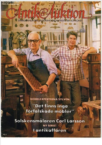 ANTIK & AUKTION 1985 Nr 1-12 - komplett årgång 11 tidningqr