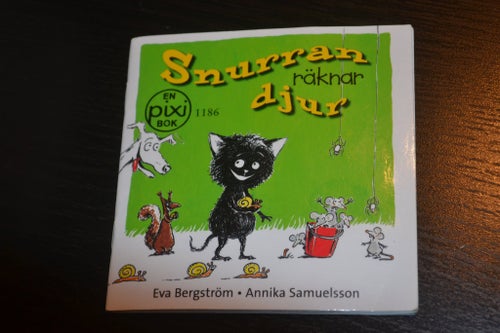 Pixi bok Snurran räknar djur