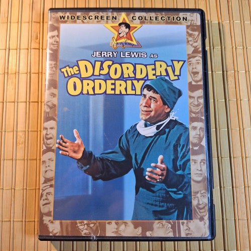 The Disorderly Orderly (1964) -DVD- Jerry Lewis Reg1 Ej Sv TextVG+