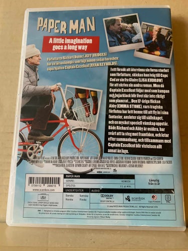 Paper man, Dvd