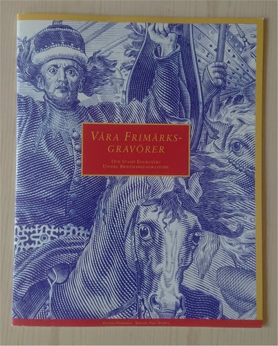 Sjööblom, Slania, Mörck e t c - Våra frimärksgravörer - Lyxmapp