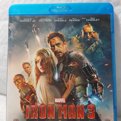 Iron-man 3 Blu-Ray (Norsk utgåva / Svensk text)
