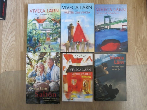 Viveca Lärn - 6 böcker .
