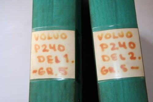 Volvo Reservdelskatalog 240