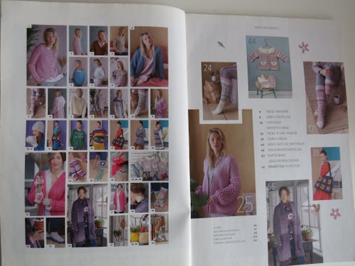 NOVITA HANDARBETE - STICKMAGASIN /MÖNSTER - 133 SIDOR - BRA BEG.SKICK