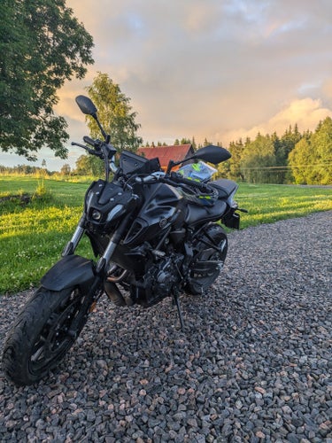 Yamaha MT-07 2023 Tech Black