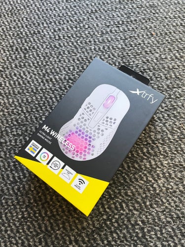 Xtrfy M4 Wireless Gamingmus VIT / RGB