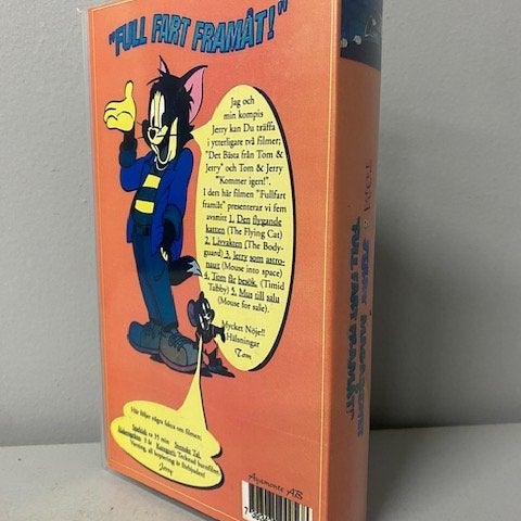 Tom & Jerry Magasinet "Full Fart Framåt!" VHS