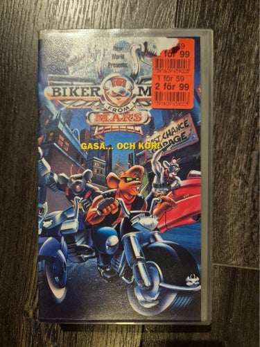Biker Mice From Mars - Gasa... Och Kör! VHS