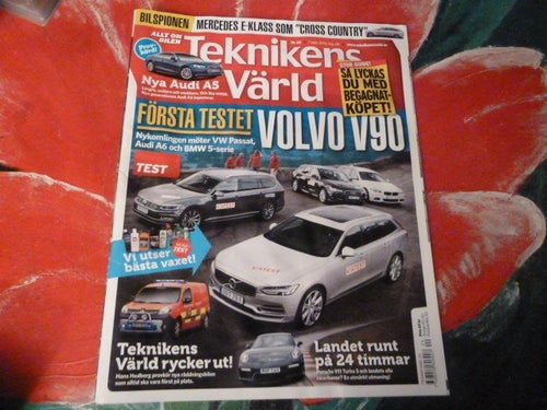 TEKNIKENS VÄRLD, NR 20-2016, TIDNING