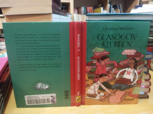 Glasögonklubben - Christina Wahlden. Bok. Very Fine plus, BM