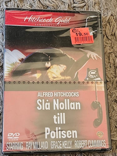 SLÅ NOLLAN TILL POLISEN .ALFRED HITCHOCK. - ..DVD ) INPLASTAD
