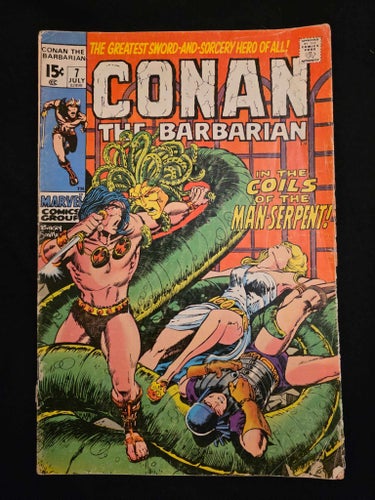 Conan the Barbarian (1970 Marvel) #7