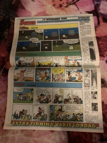 Aftonbladet Serier 17 November 1990