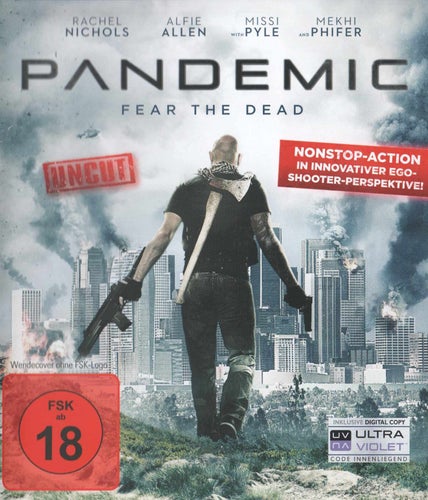 Pandemic Fear the Dead UNCUT 2016 Blu-ray