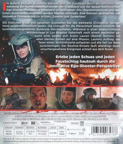 Pandemic Fear the Dead UNCUT 2016 Blu-ray