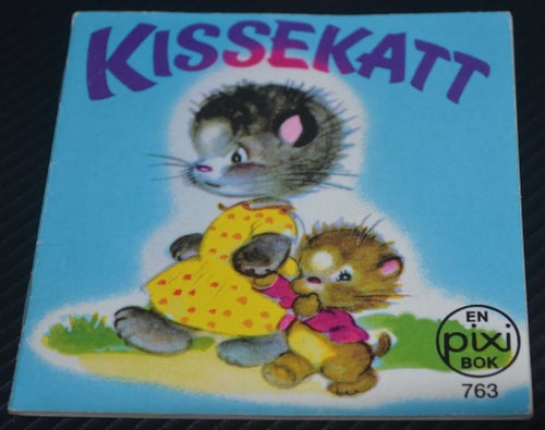 Äldre Pixibok Kissekatt