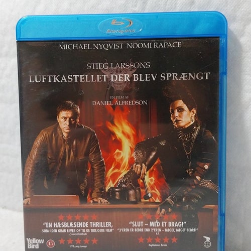 Luftslottet Som sprängdes Blu-Ray (Dansk utgåva / Svensk text)