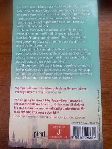 Caféet som aldrig sover - Libby Page (2022)