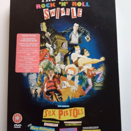 The Great Rock 'n' Roll Swindle DVD sex pistols punk